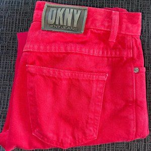 Red DKNY Jeans - Women's